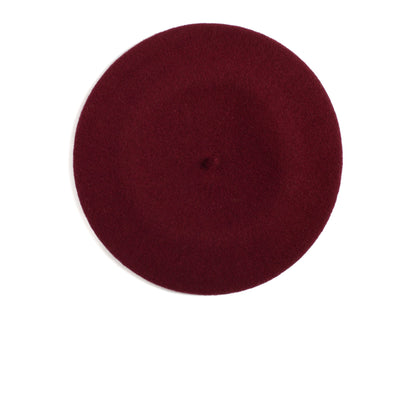 Goorin Bros. ivan budsky wool blend classic beret hat Red side view