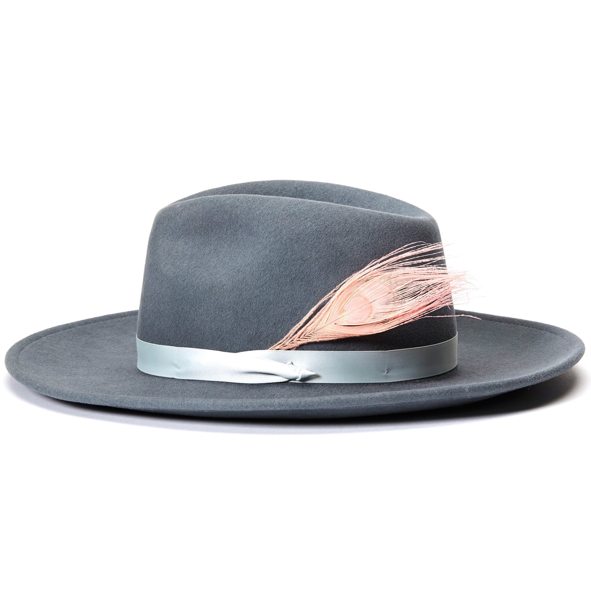Goorin Bros. peacock party feather Pink left side view