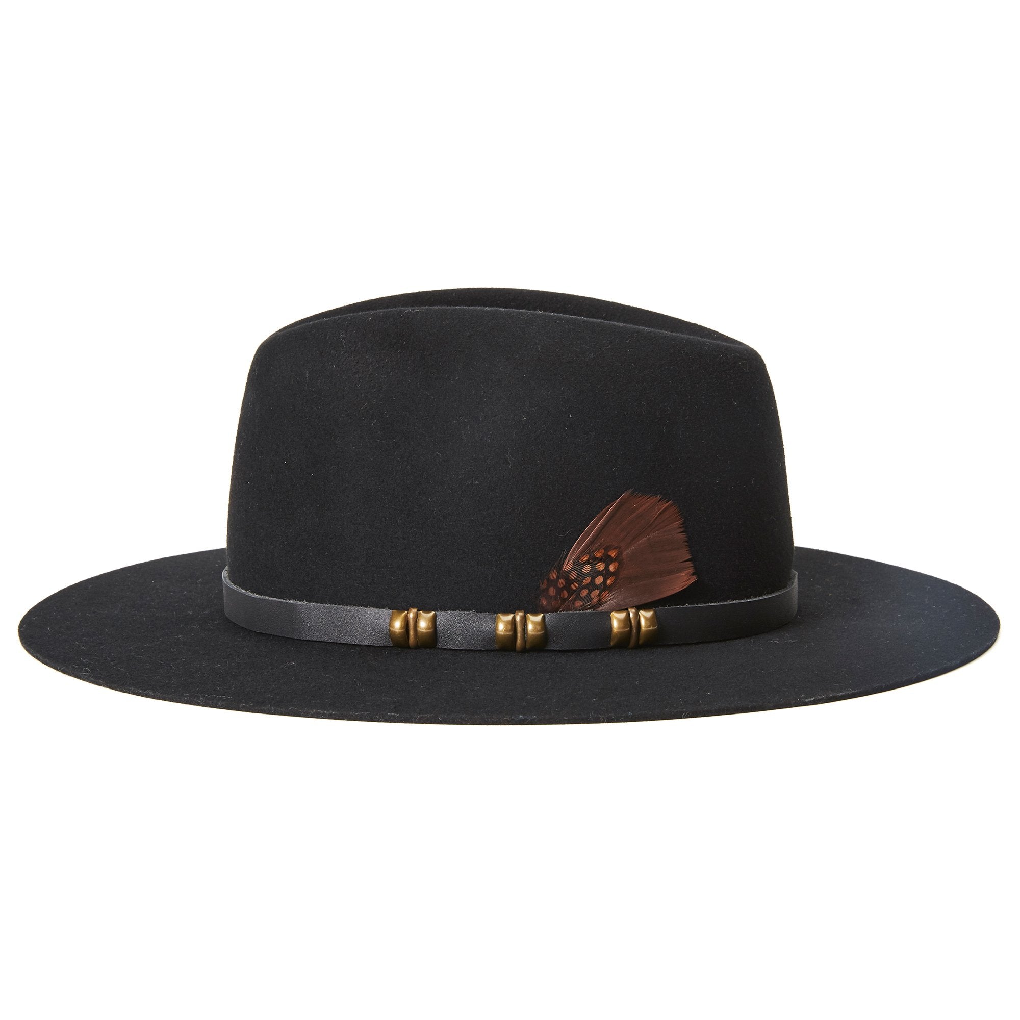 Goorin Bros. the hilde feather Brown left side view