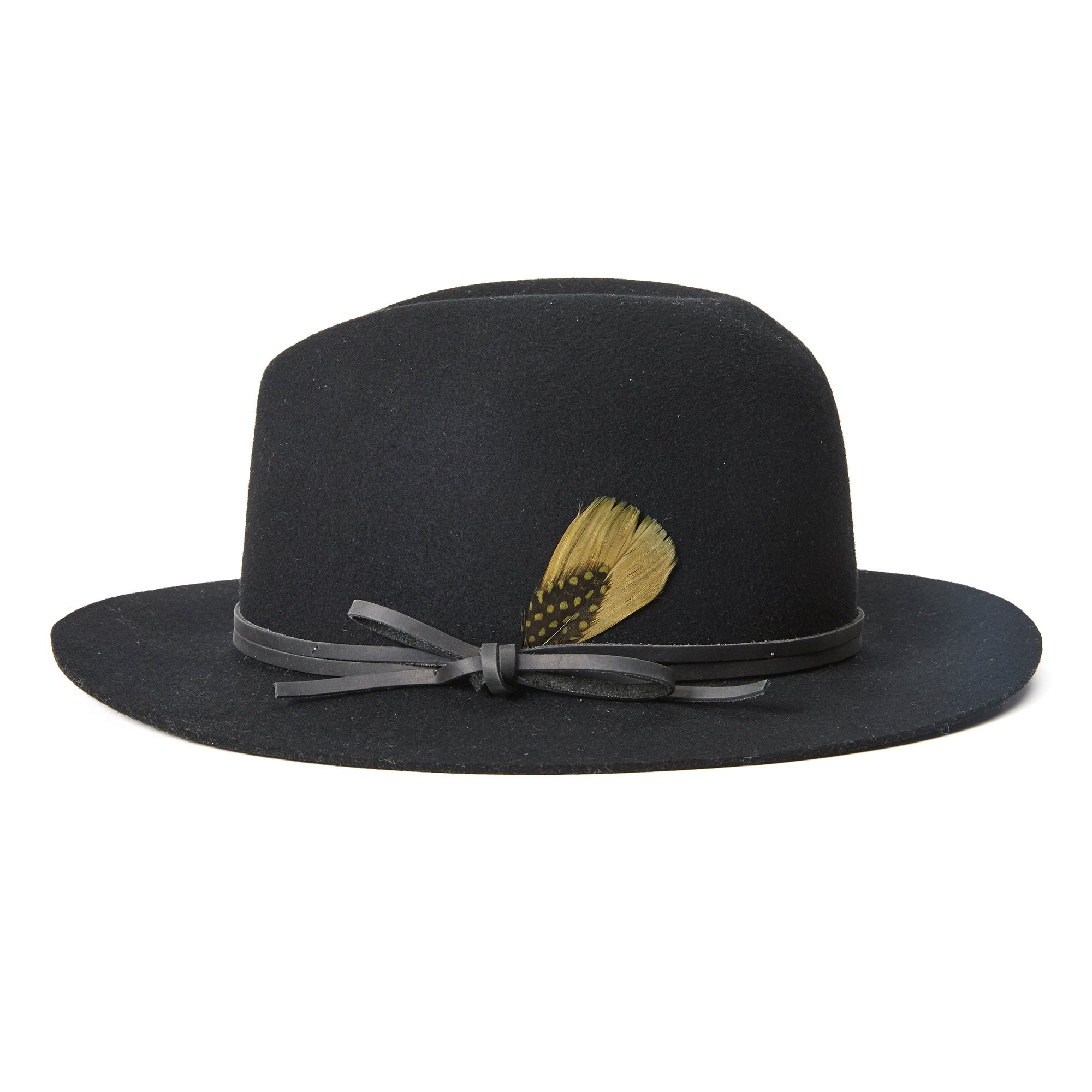 Goorin Bros. the hilde feather Green left side view