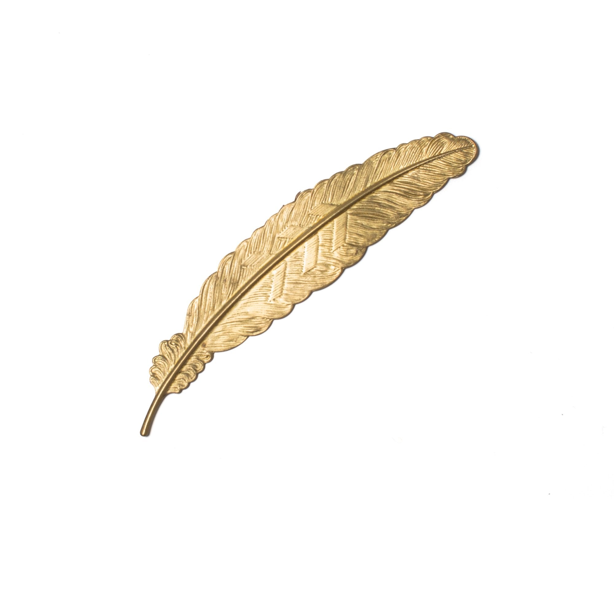 Goorin Bros. gilded feather Gold front view
