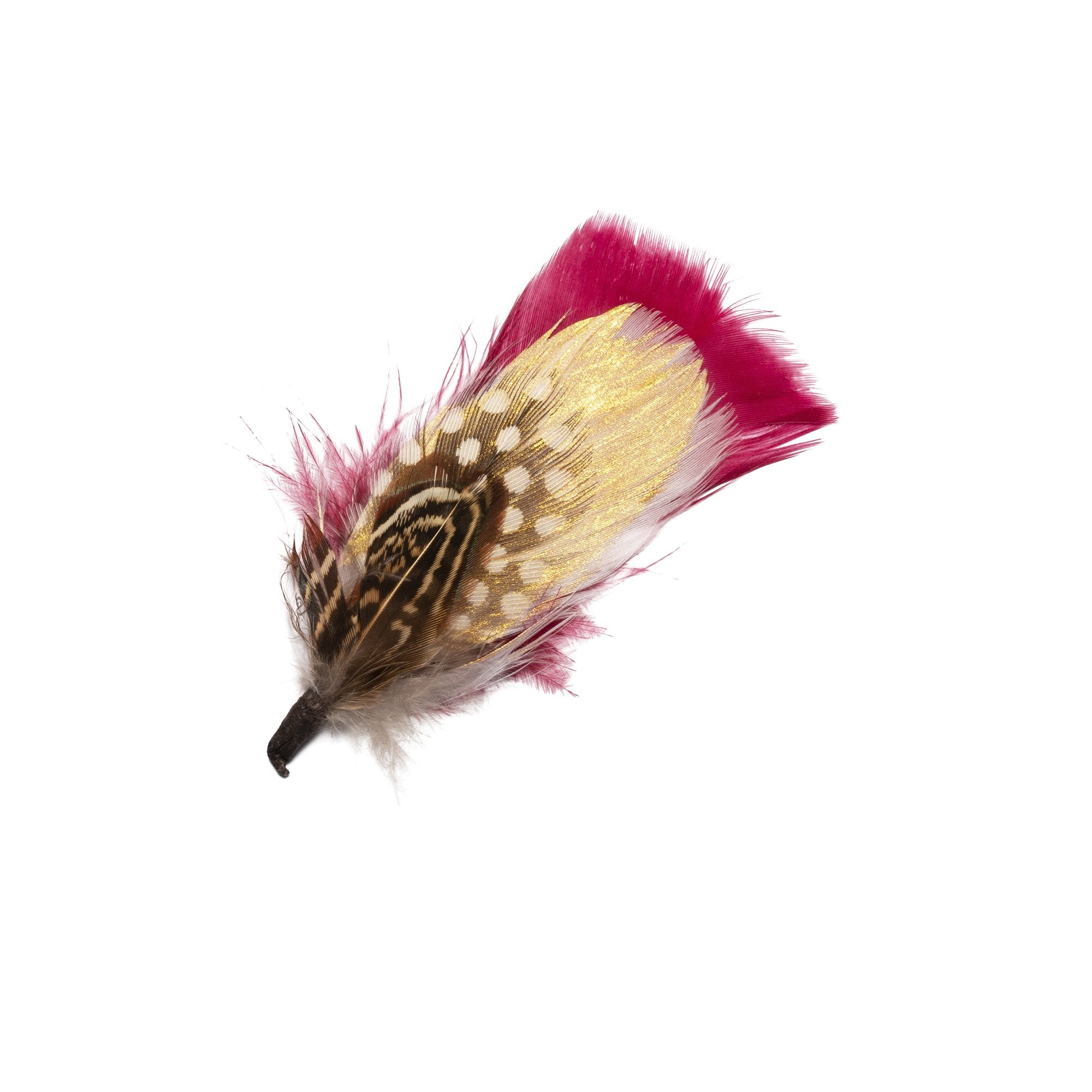 Goorin Bros. glitz glam feather Red front view