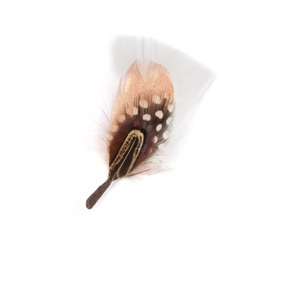 Goorin Bros. glitz glam feather White front view