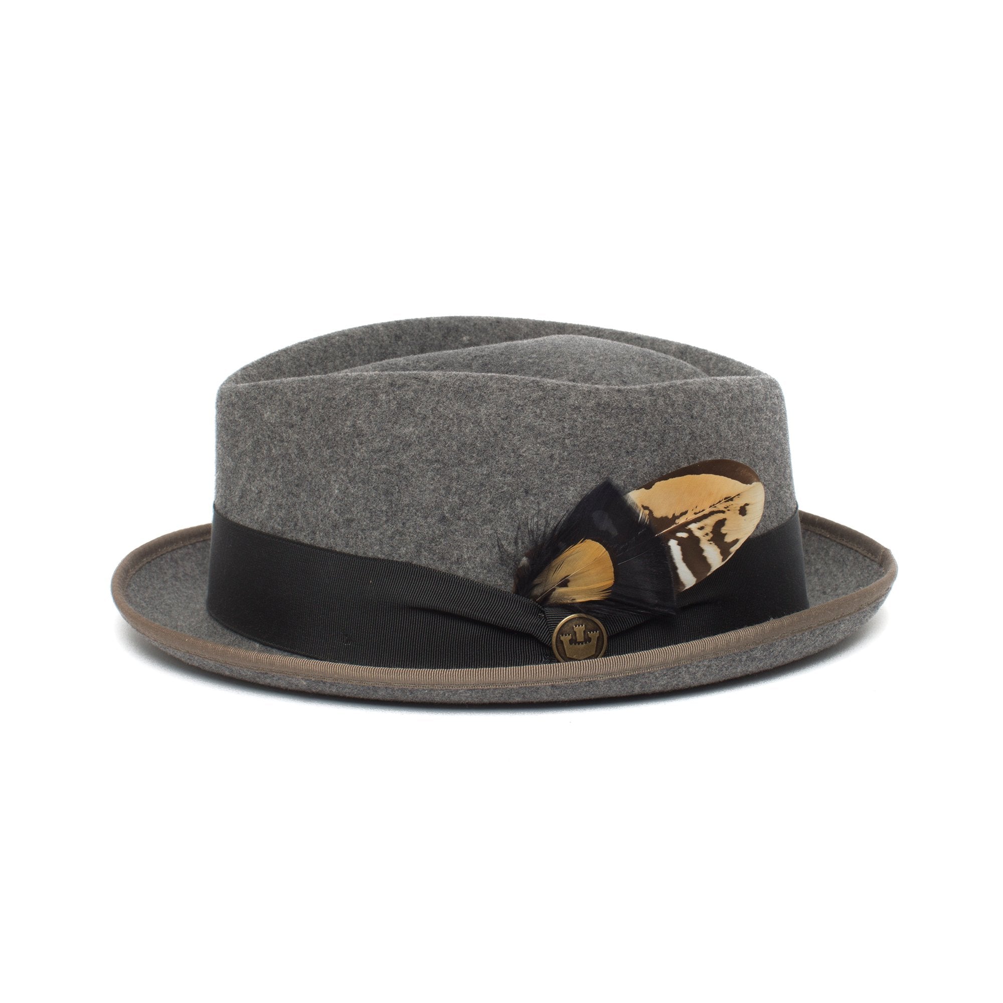 Goorin Bros. bobbi feather Black side view