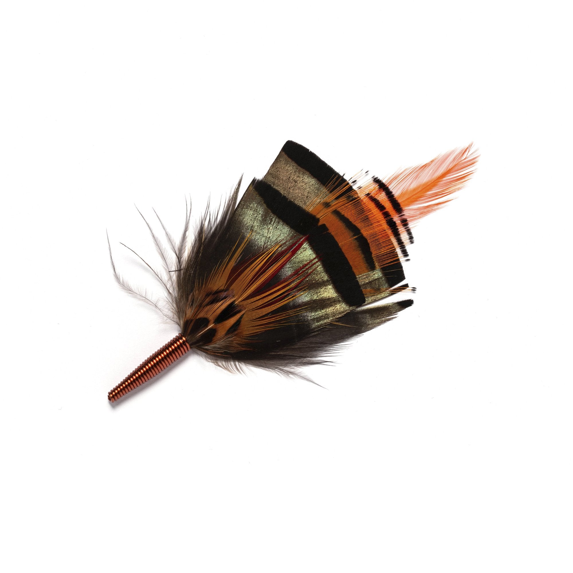 Goorin Bros. chico feather Green front view