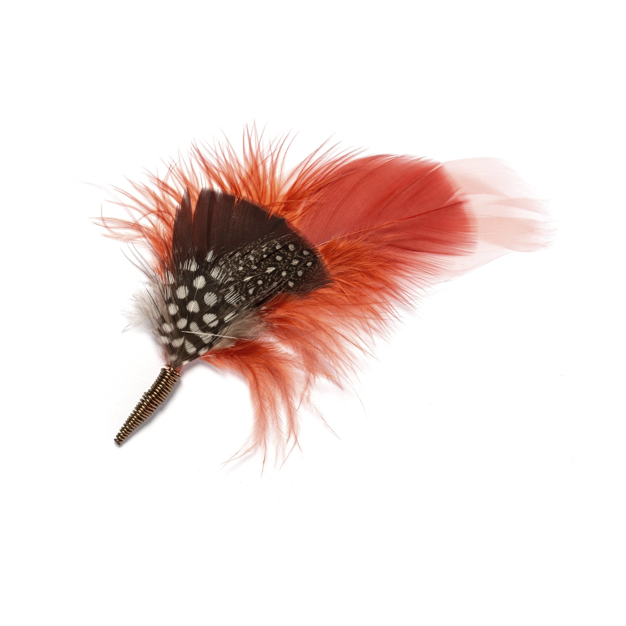 Goorin Bros. rusty feather Orange front view