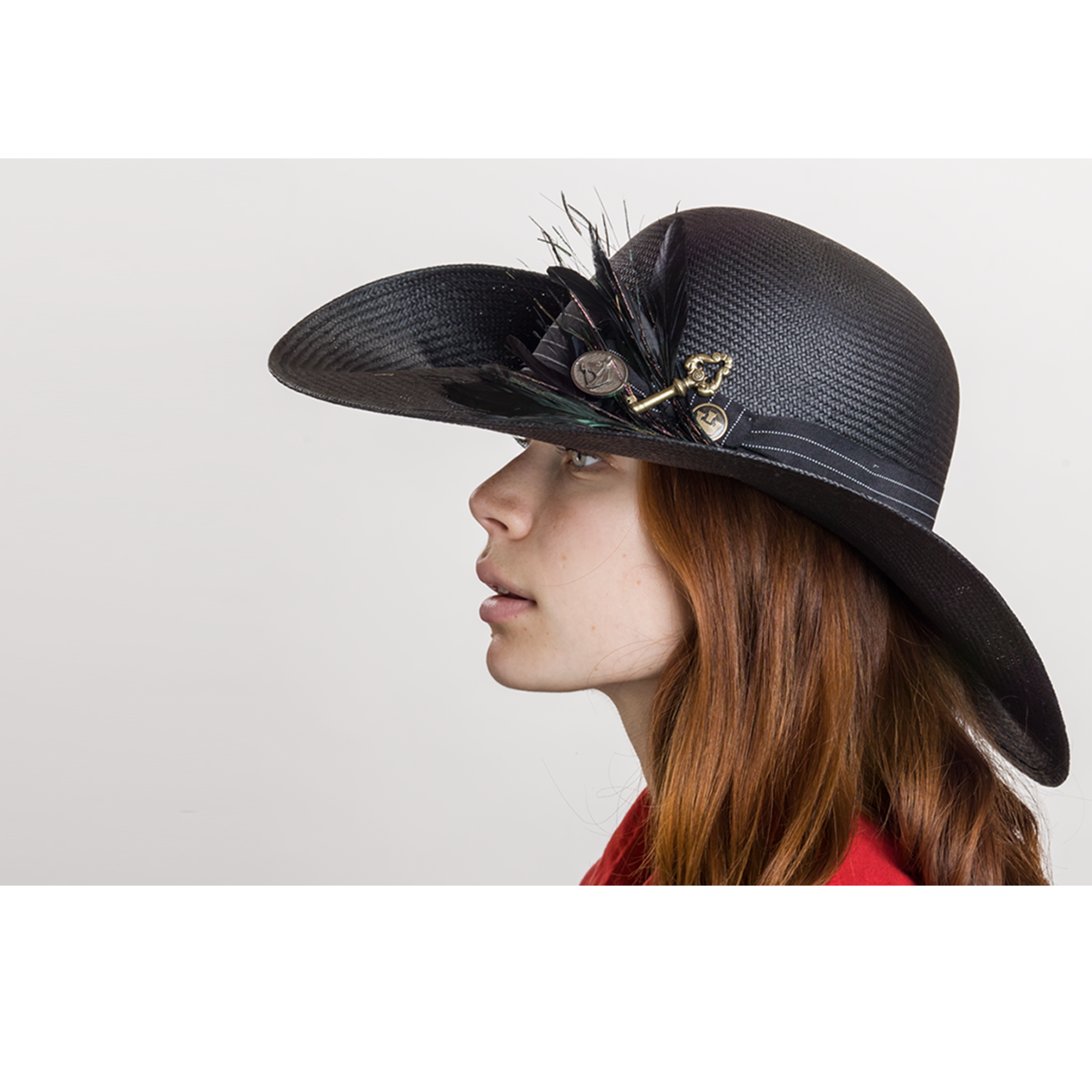 Goorin Bros. booneville feather feather Black  womens styling