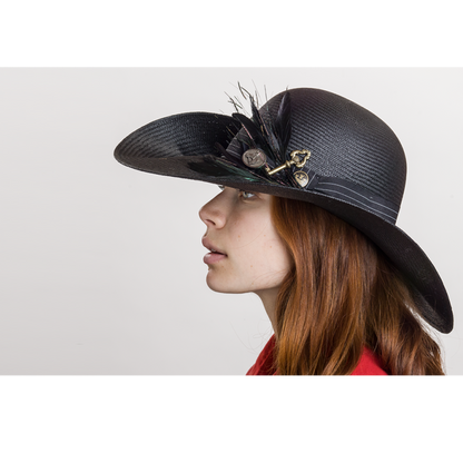 Goorin Bros. booneville feather feather Black  womens styling