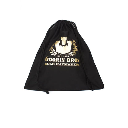 Goorin Bros. protect me bag large bag Black front view
