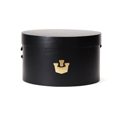 Goorin Bros. goorin hat box medium box Black front view