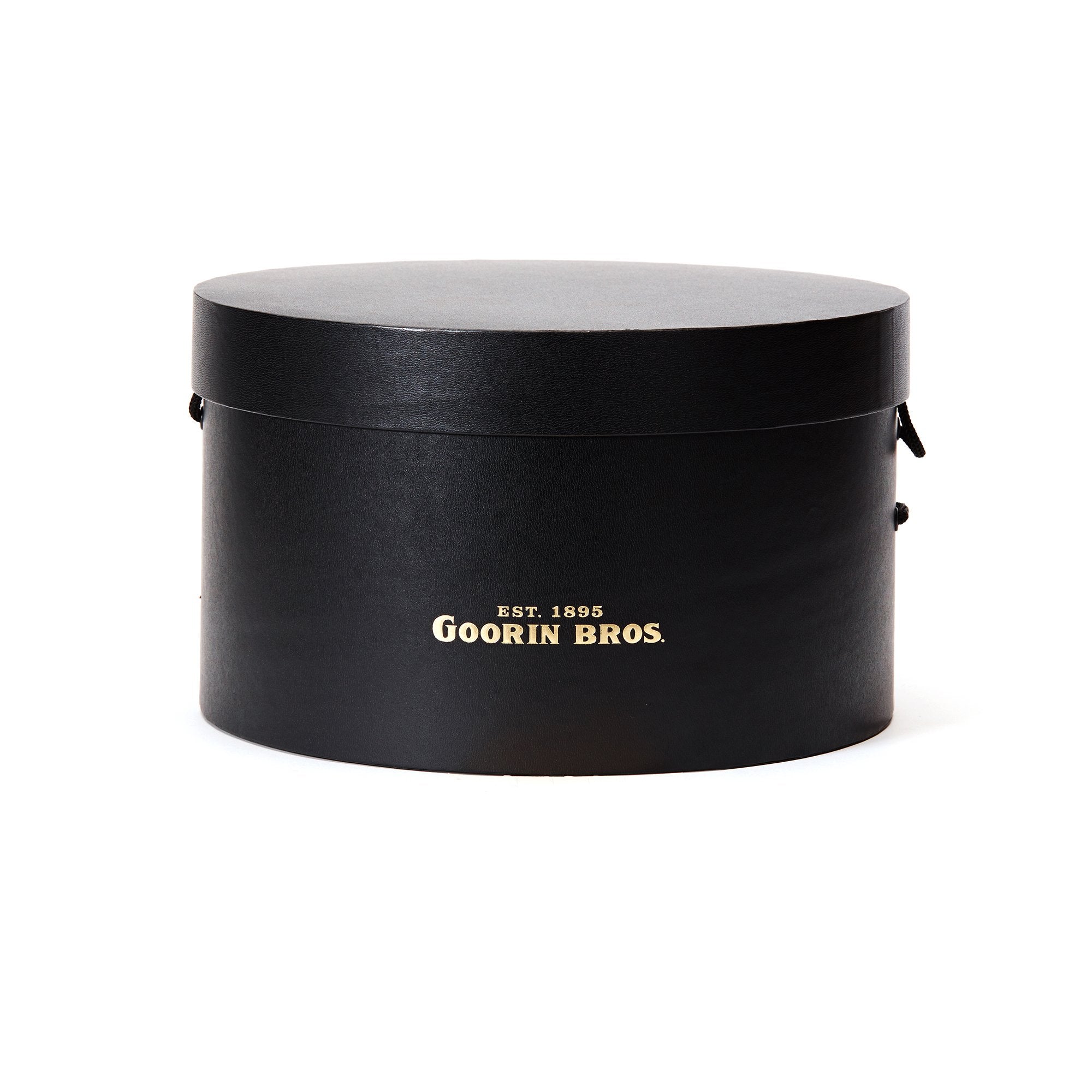 Goorin Bros. goorin hat box medium box Black left side view