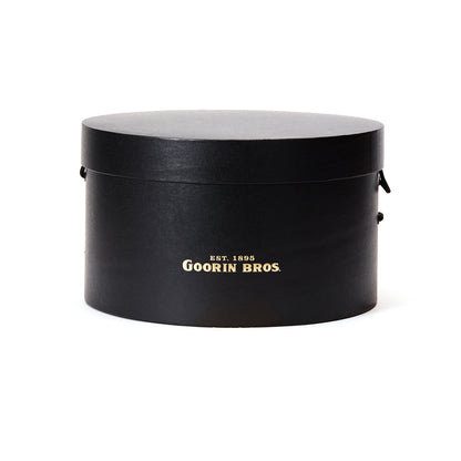 Goorin Bros. goorin hat box medium box Black left side view