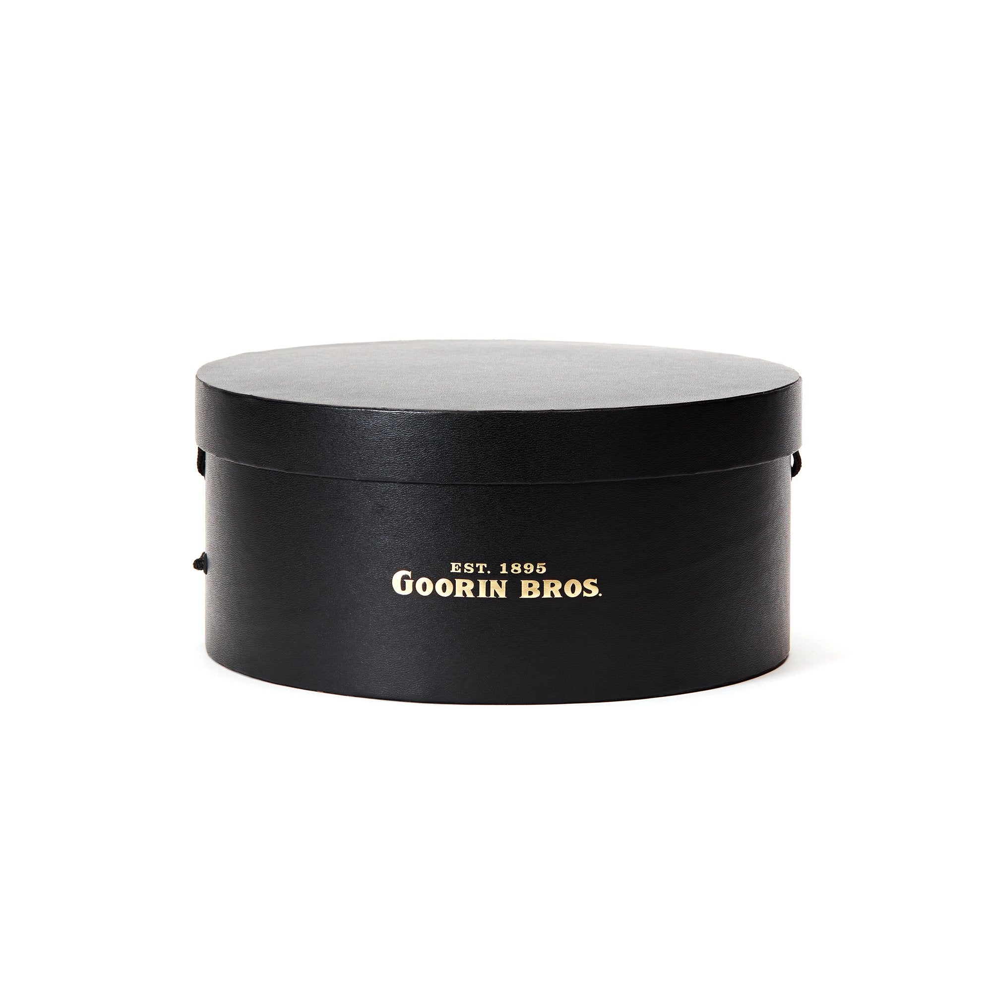 Goorin Bros. goorin hat box small box Black left side view
