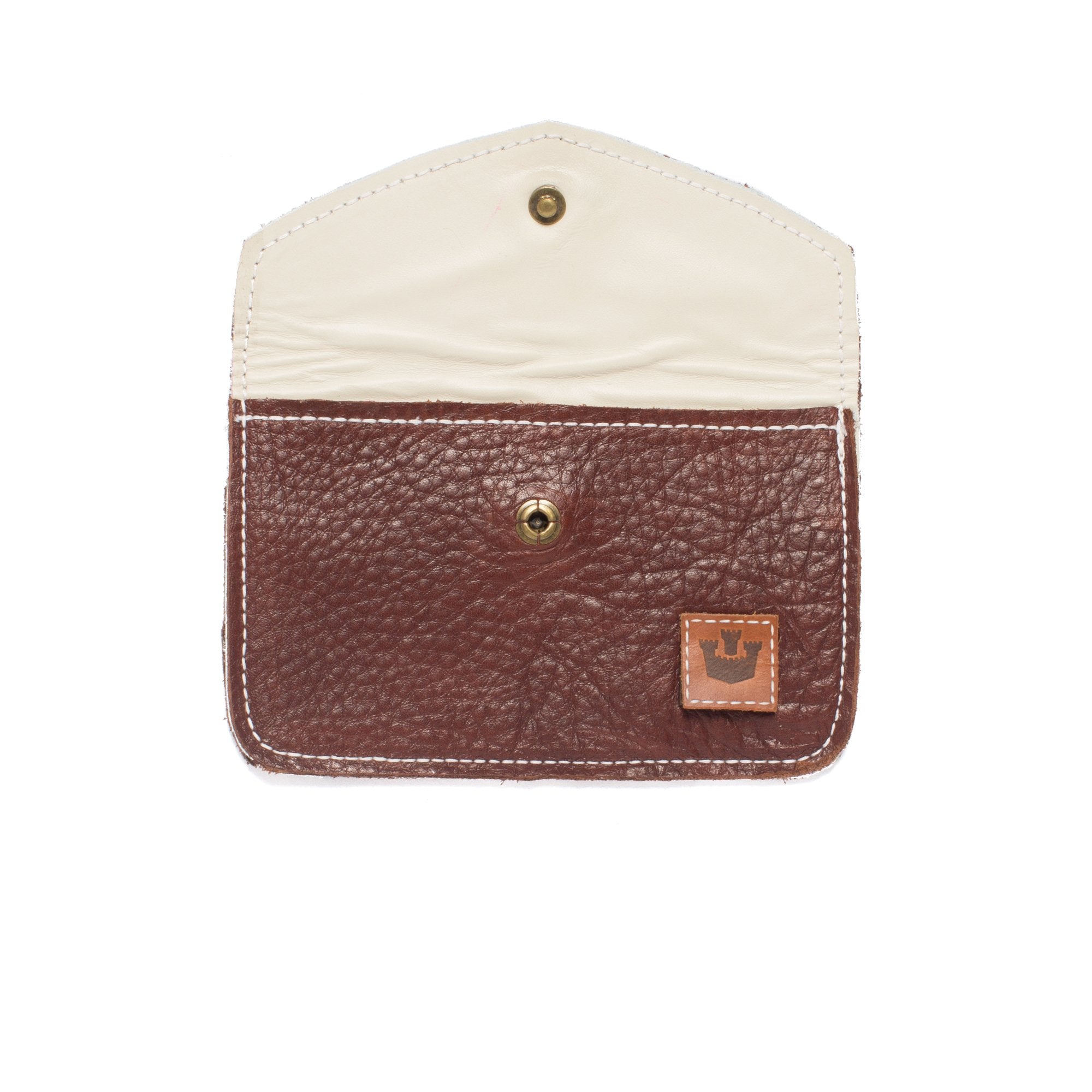 Goorin Bros. money bags wallet Brown side view