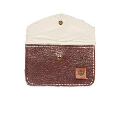 Goorin Bros. money bags wallet Brown side view