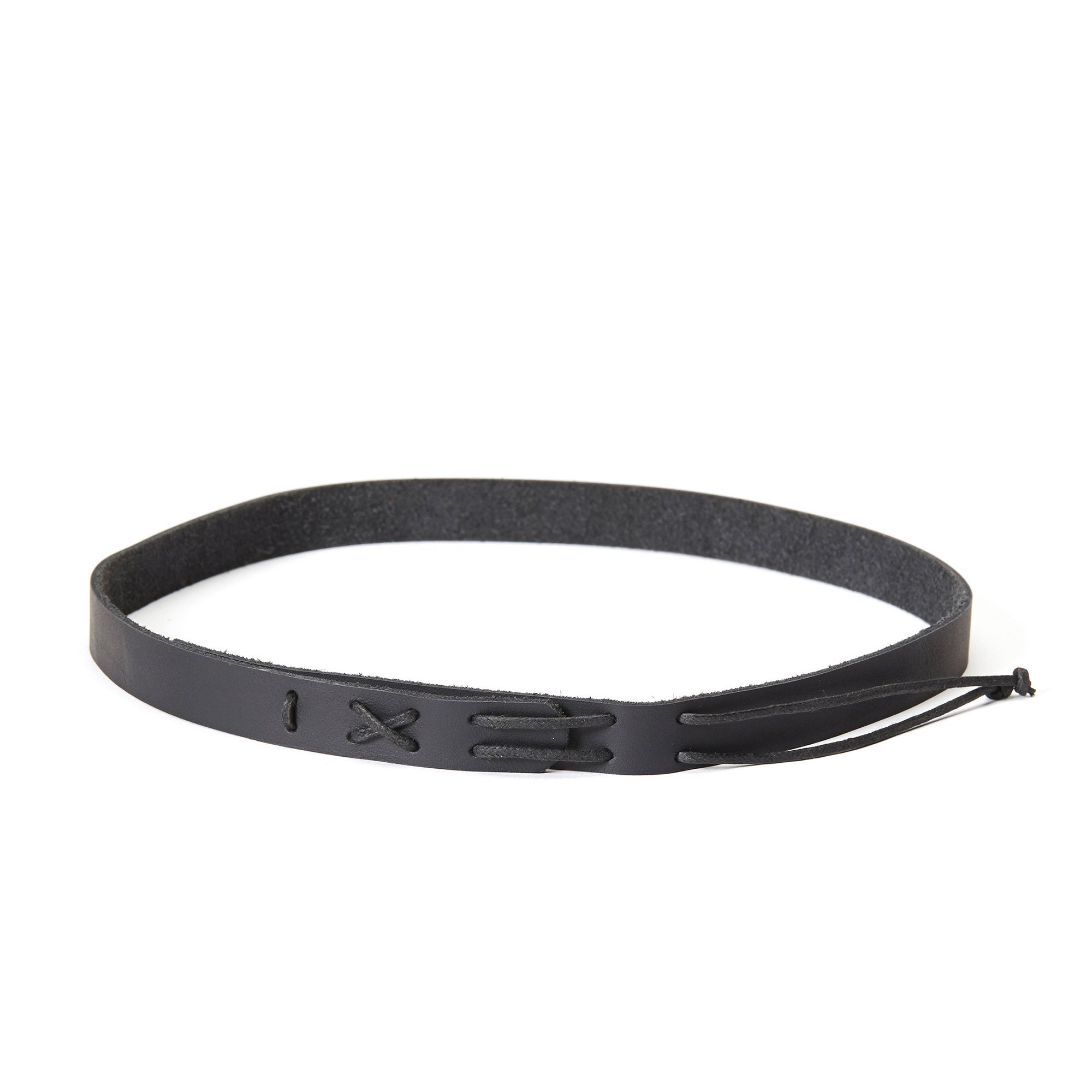 Goorin Bros. western hat band Black front view