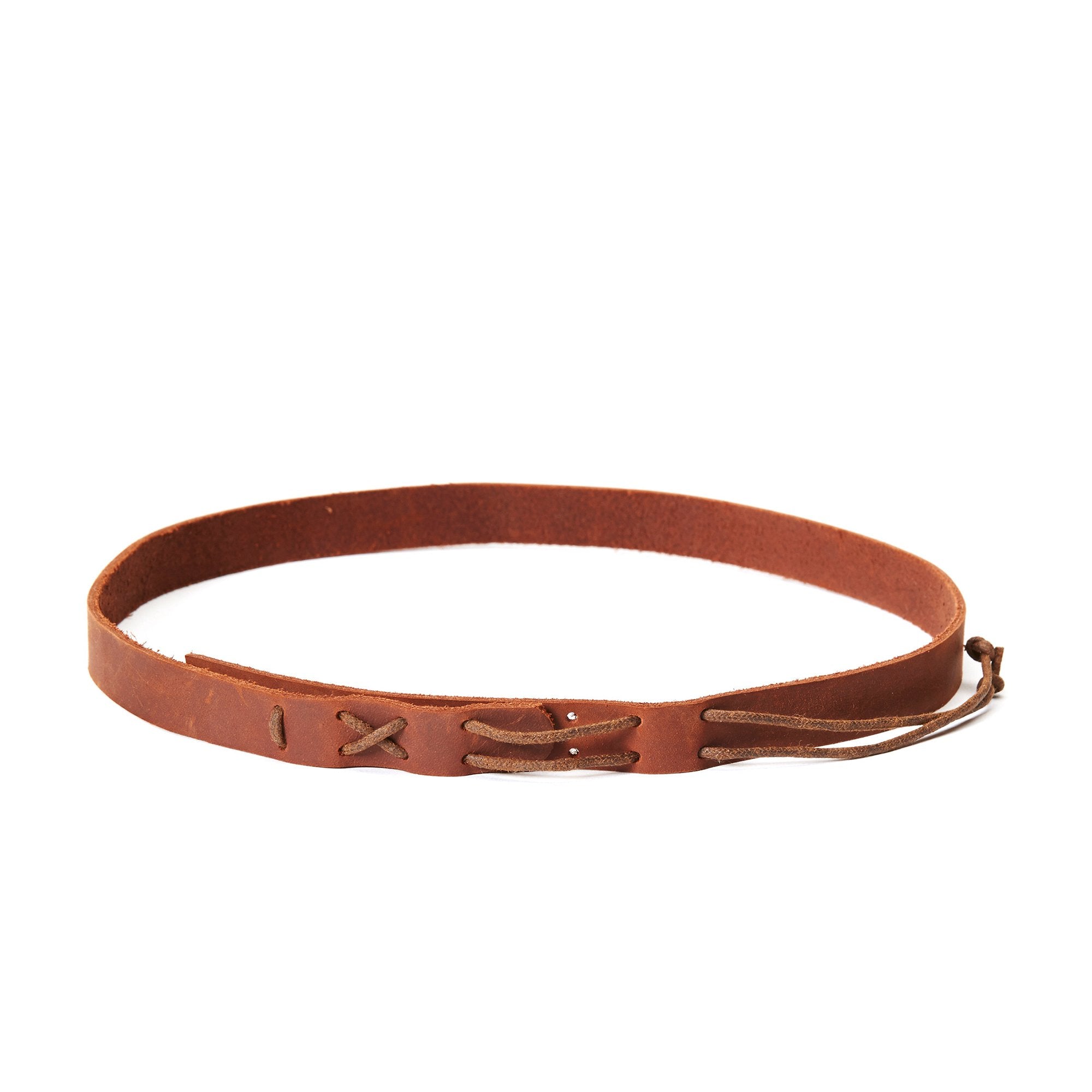 Goorin Bros. western hat band Brown front view