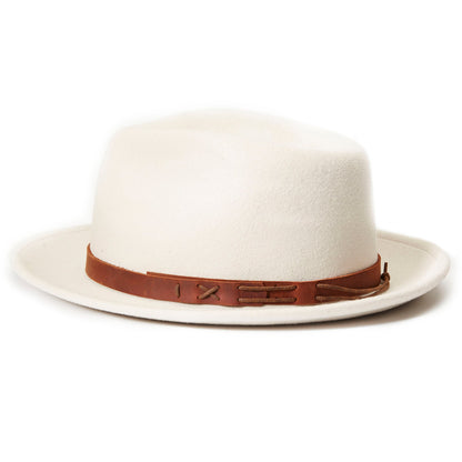 Goorin Bros. western hat band Brown left side view