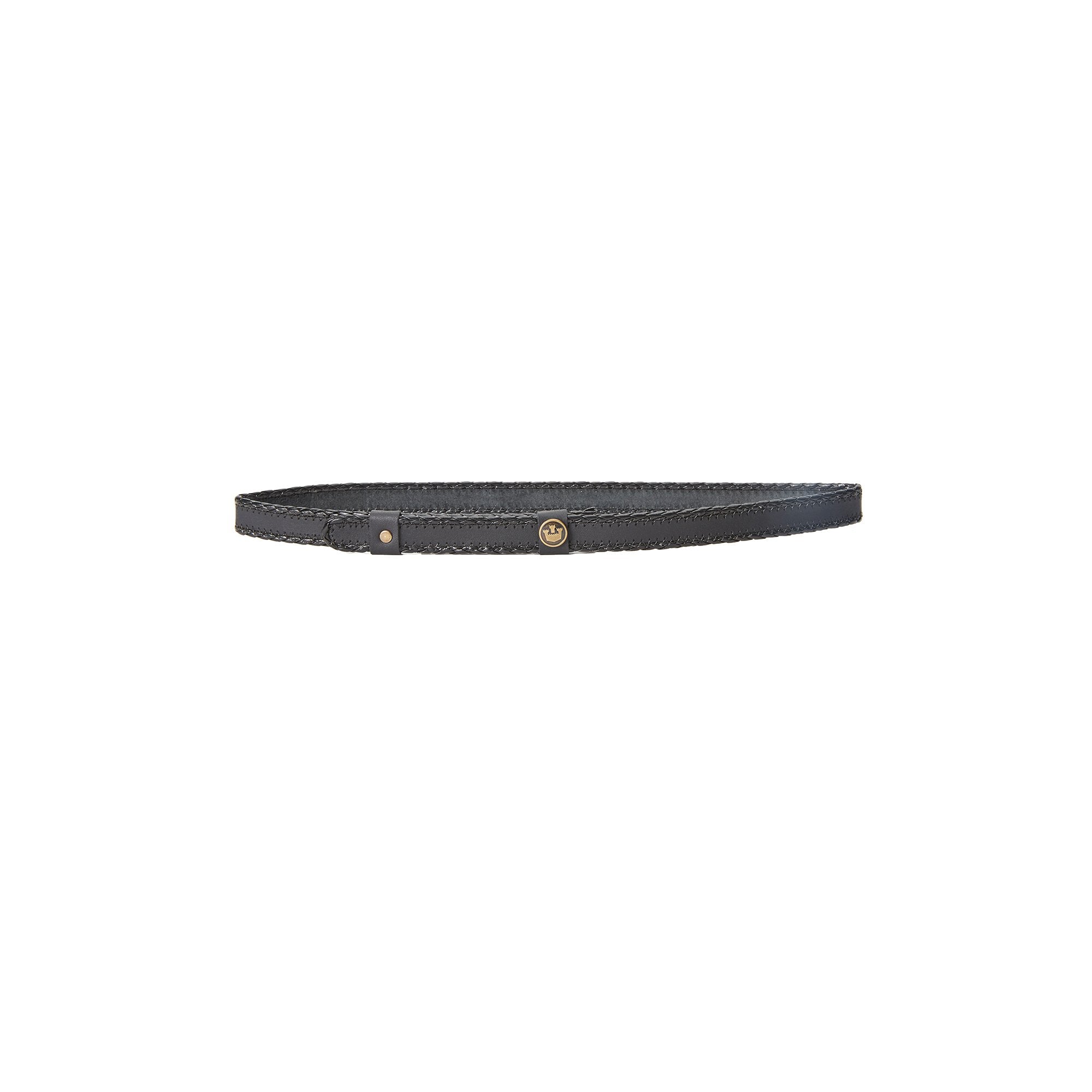 Goorin Bros. braided wonder hat band Black left side view