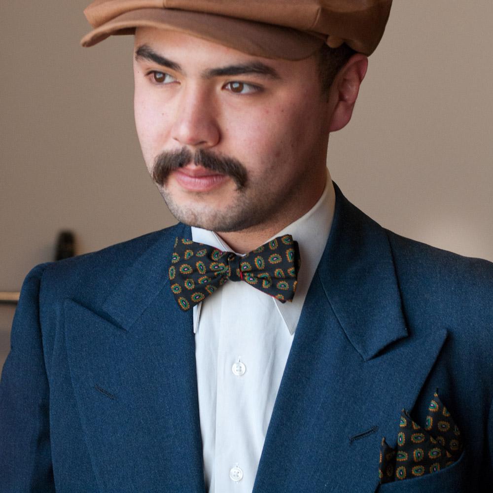 Goorin Bros. dashing bowtie Navy mens styling