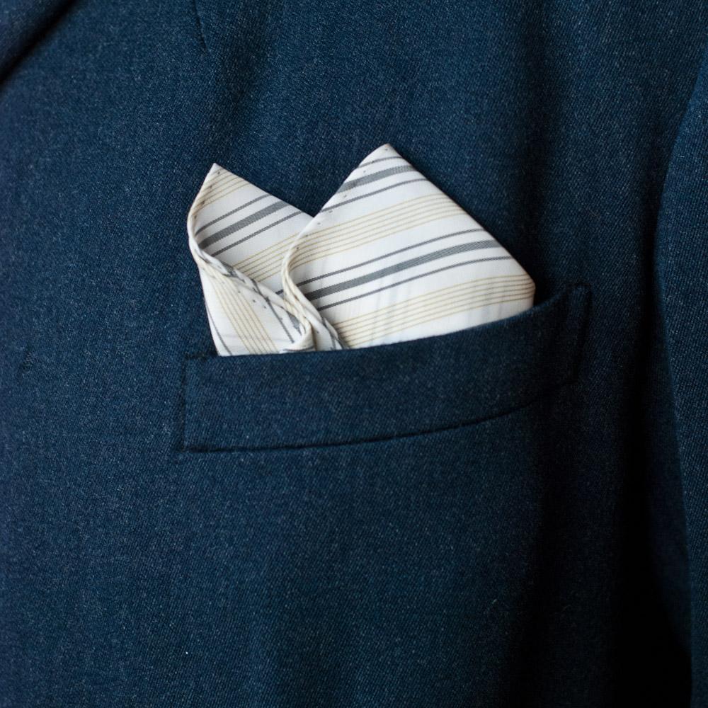 Goorin Bros. gentleman pocket square White mens styling