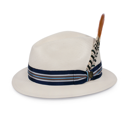 Goorin Bros. Lady Amherst White Feather left side view
