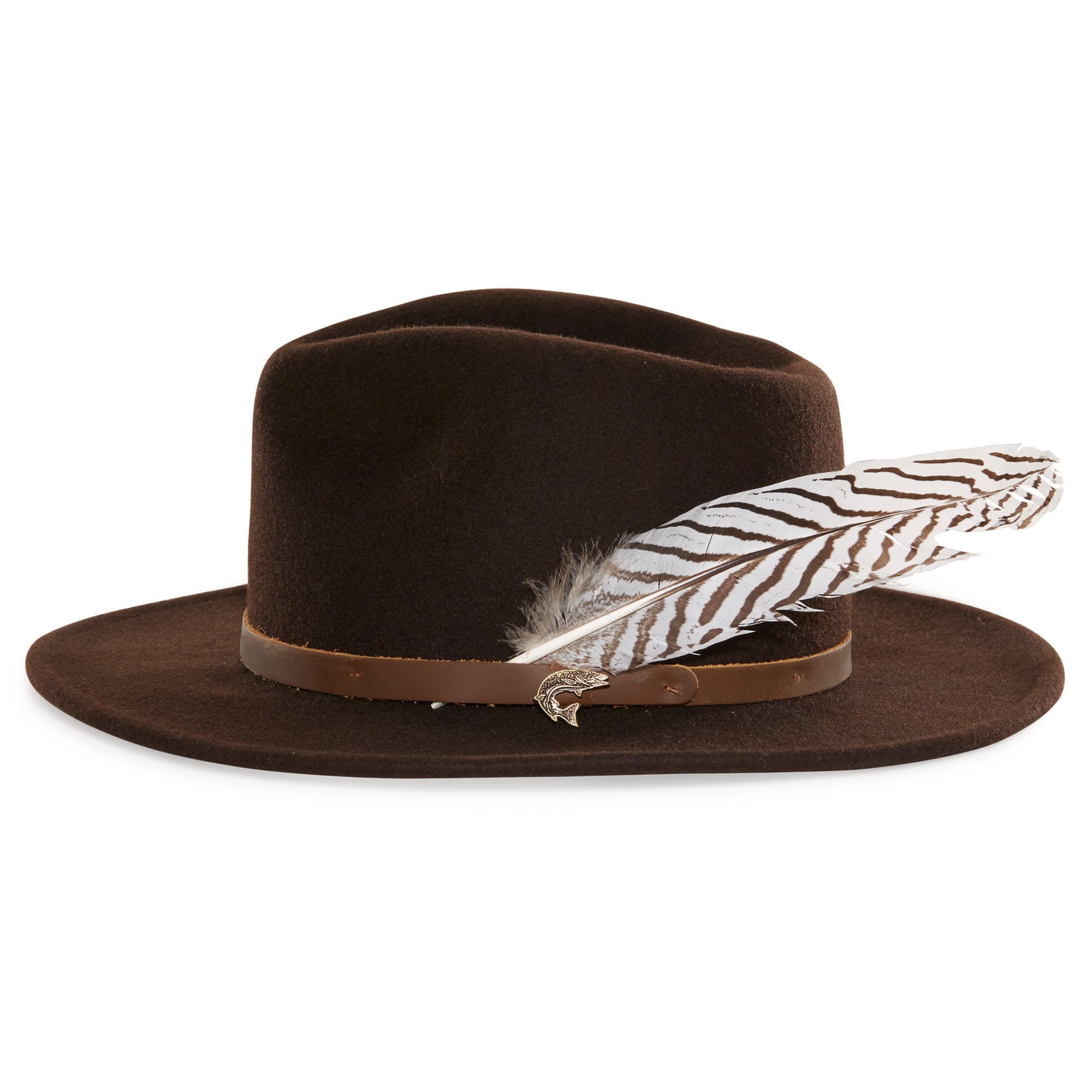 Goorin Bros. victoria derby feather Black left side view