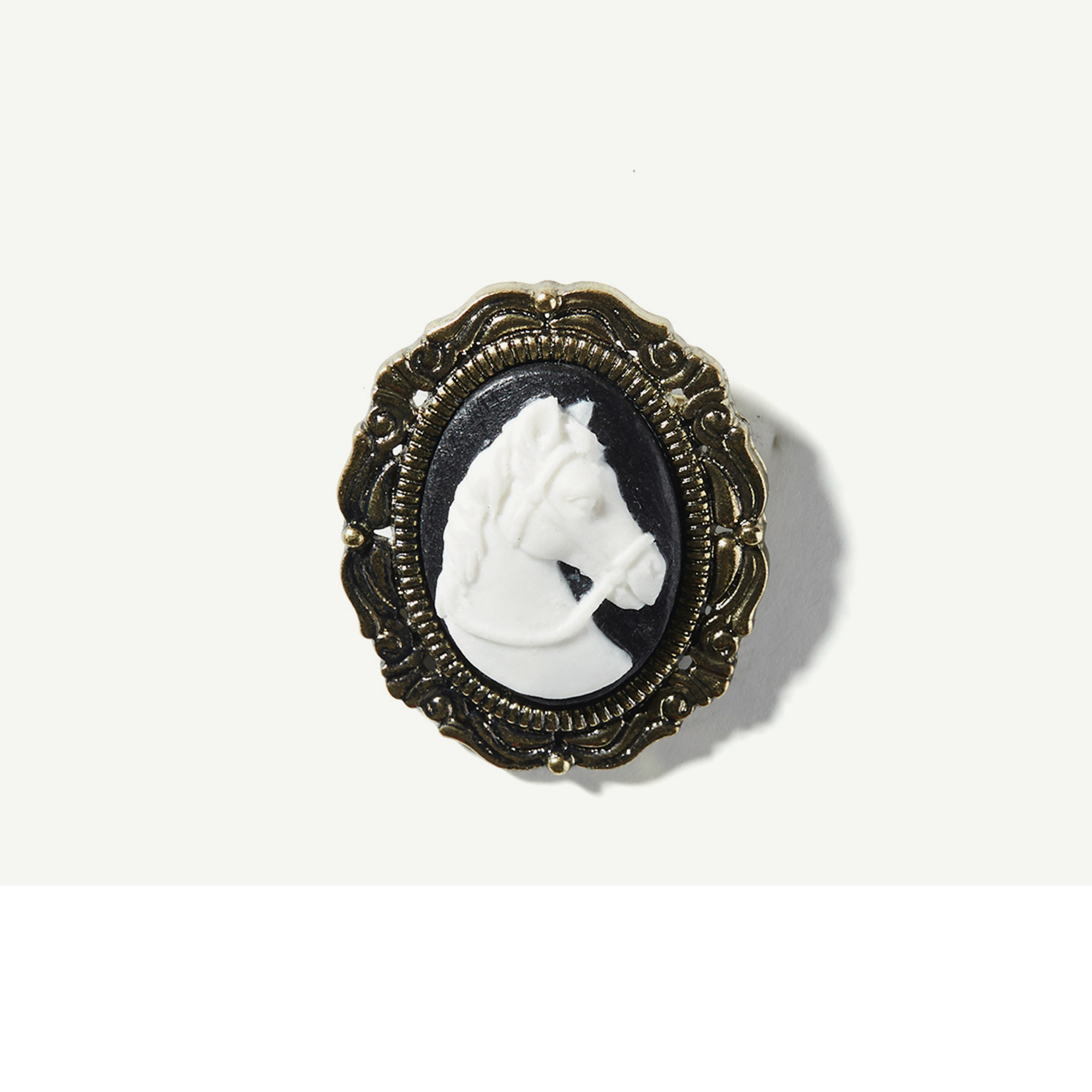 Goorin Bros. silhouette hat pin pin Silver front view