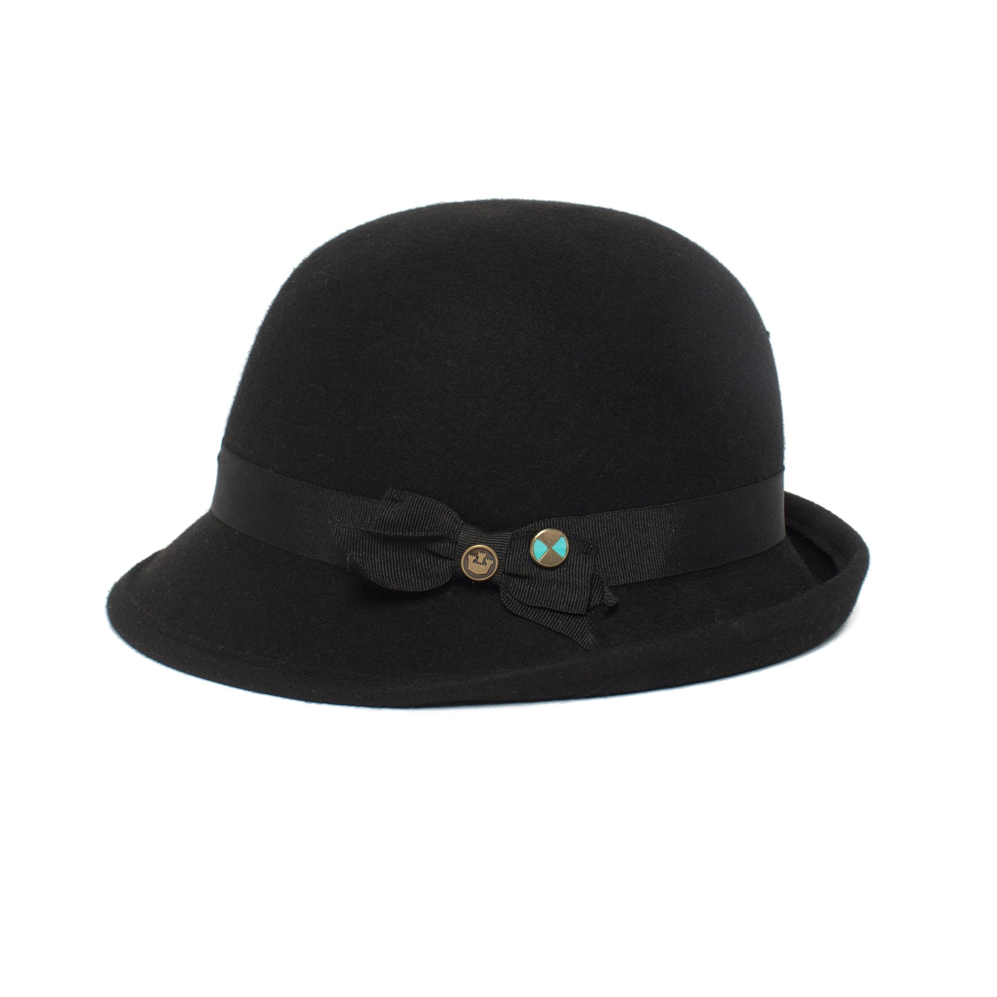 Goorin Bros. pizza party hat pin Blue left side view