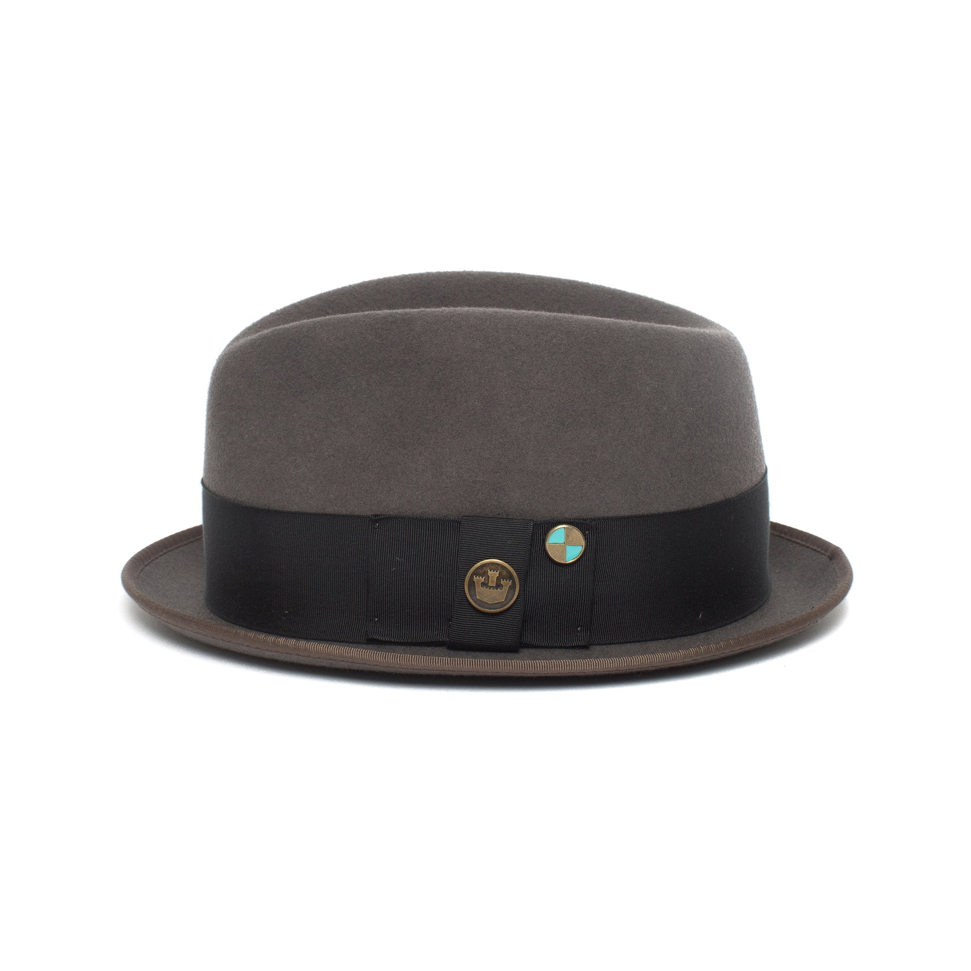 Goorin Bros. pizza party hat pin Blue side view