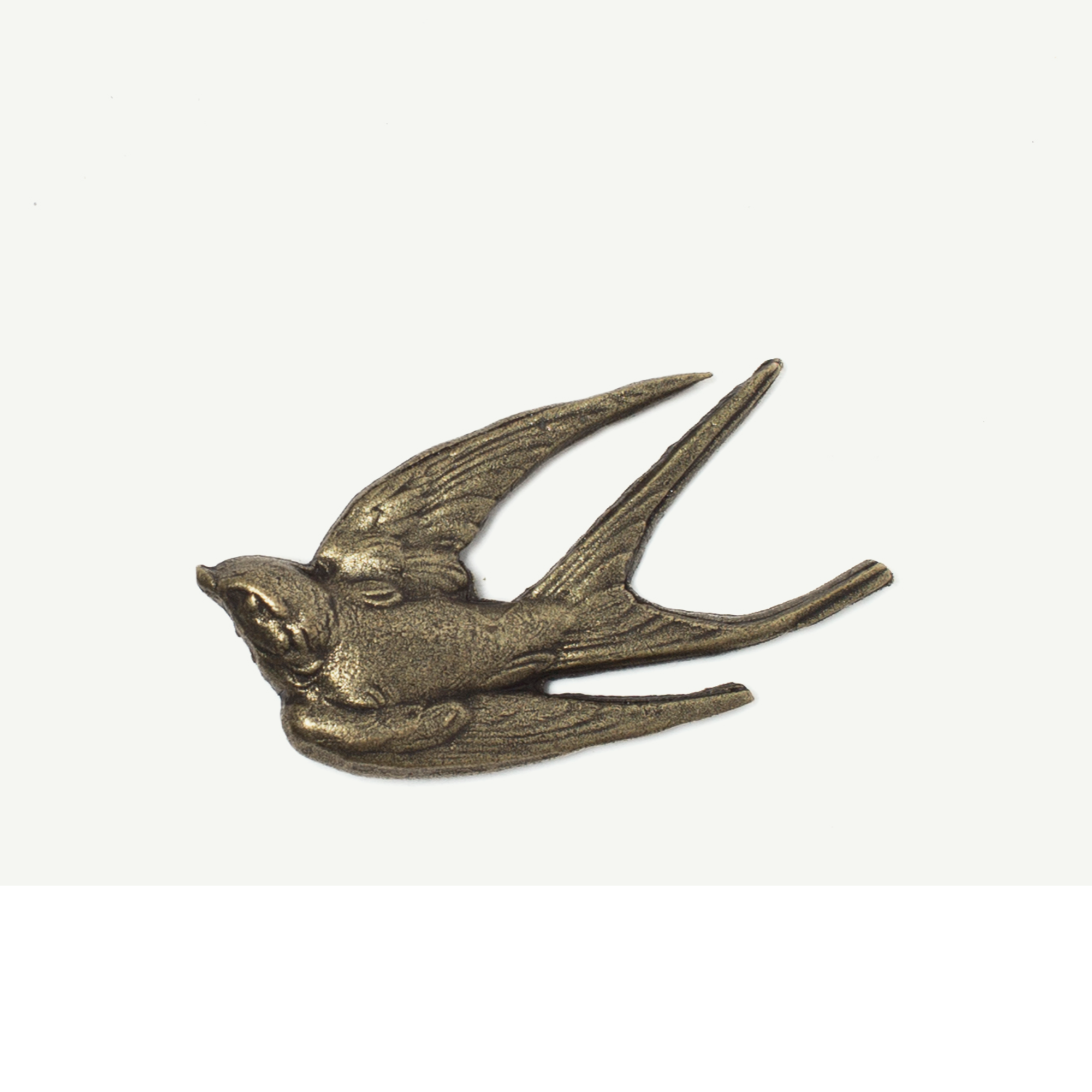 Goorin Bros. flutter hat pin Natural front view