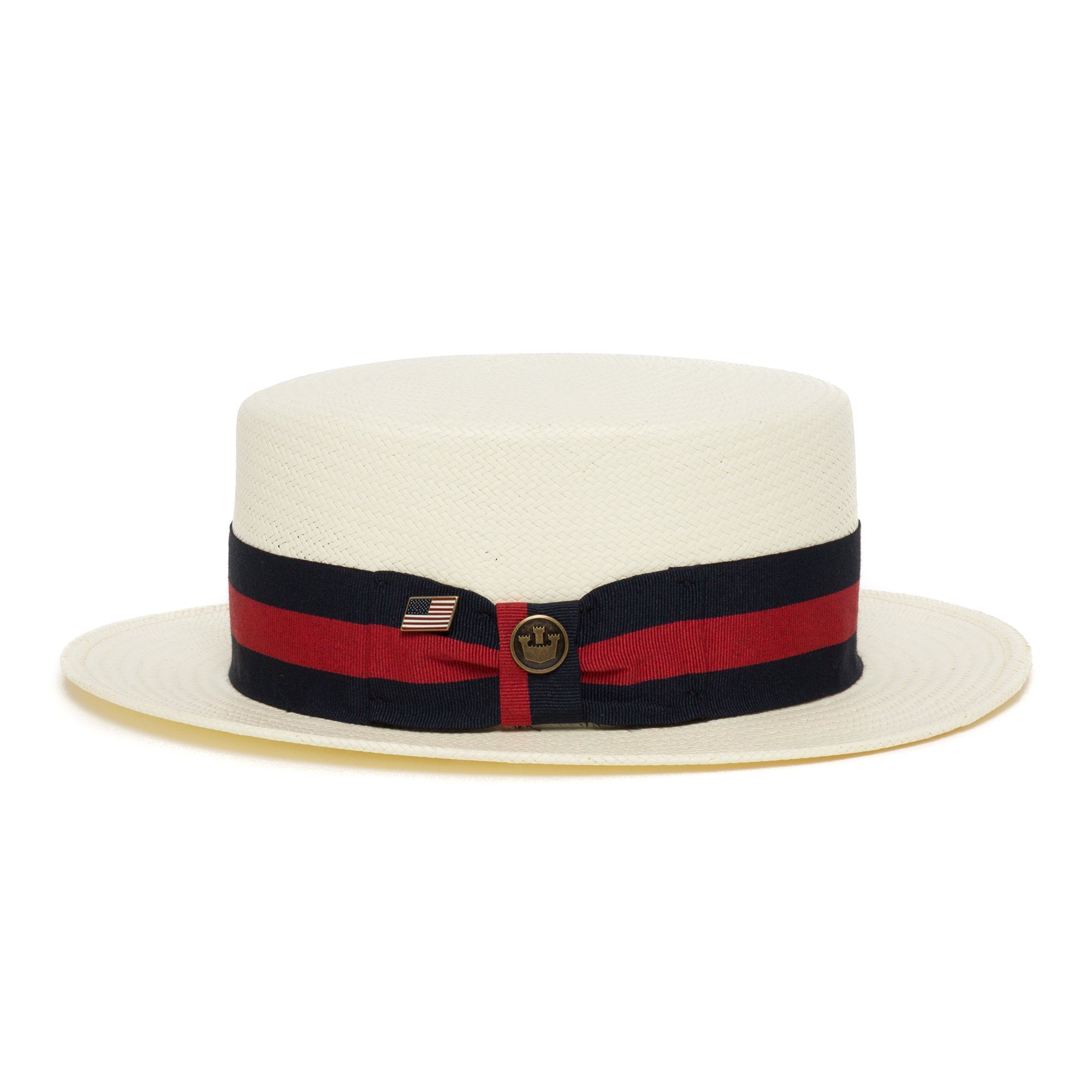 Goorin Bros. usa pin Red left side view