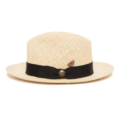 Goorin Bros. waaatamelon pin Pink left side view
