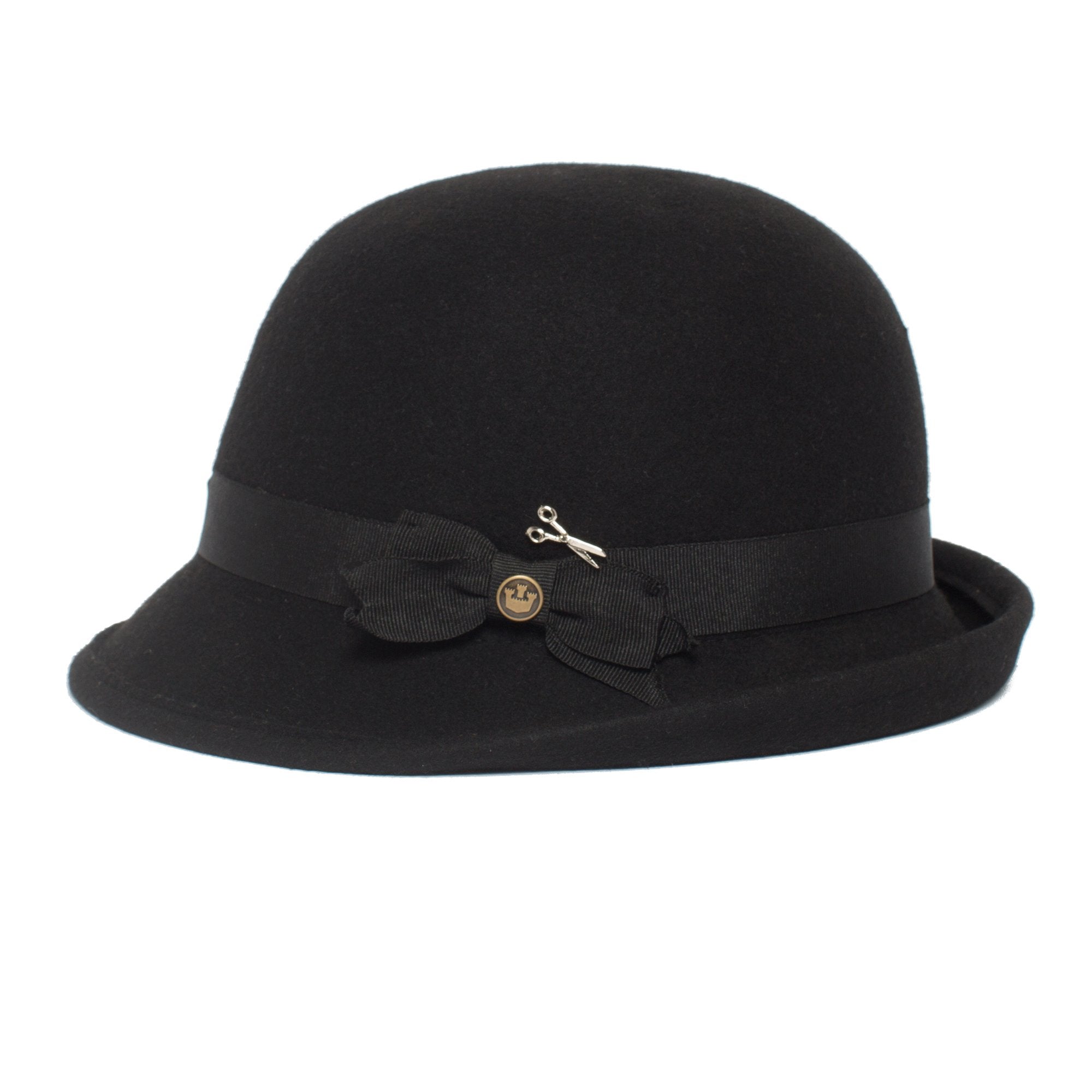 Goorin Bros. cut it out hat pin Silver side view
