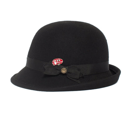 Goorin Bros. reddy betty hat pin Red left side view