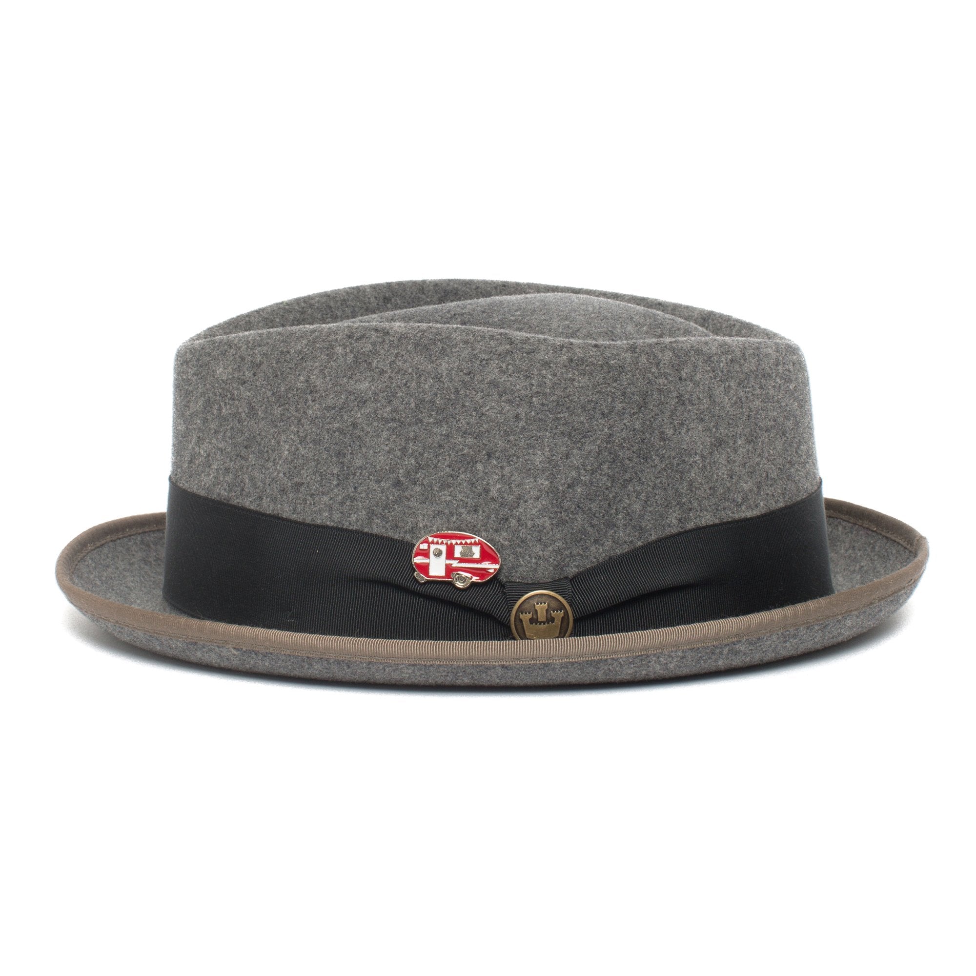 Goorin Bros. reddy betty hat pin Red side view