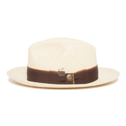 Goorin Bros. coco loco hat pin Brown left side view
