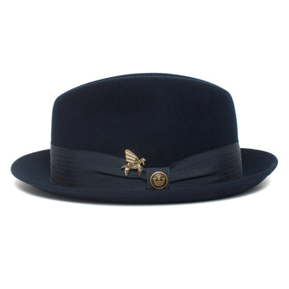 Goorin Bros. rainbow dash hat pin Gold left side view