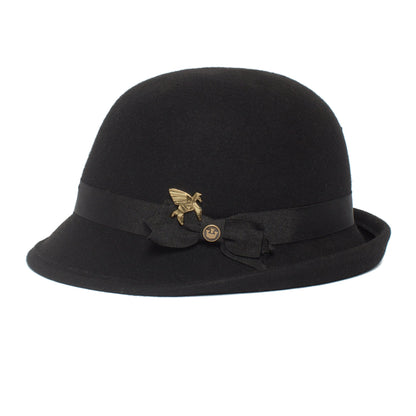 Goorin Bros. rainbow dash hat pin Gold side view