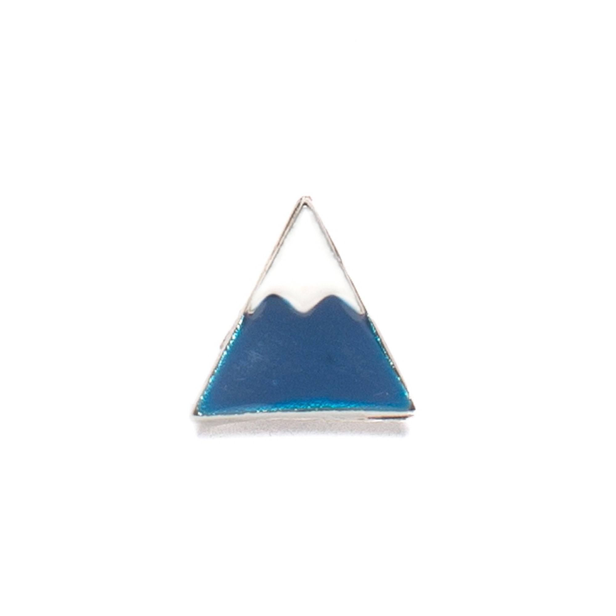 Goorin Bros. mt fuji hat pin White front view
