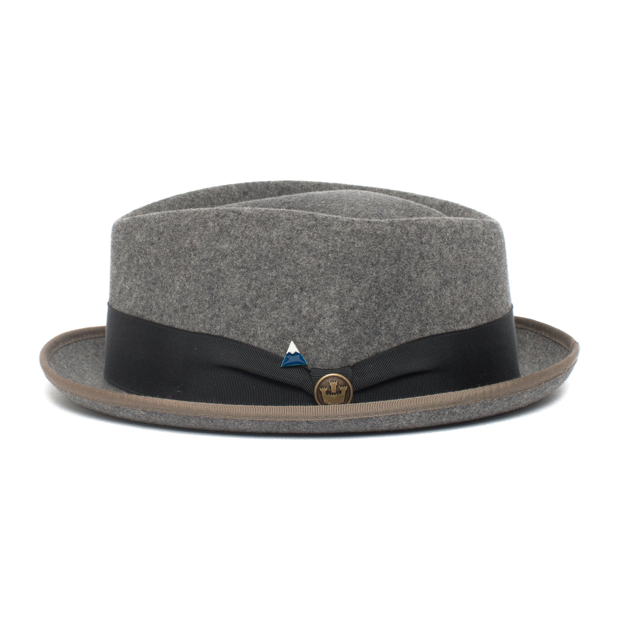 Goorin Bros. mt fuji hat pin White left side view