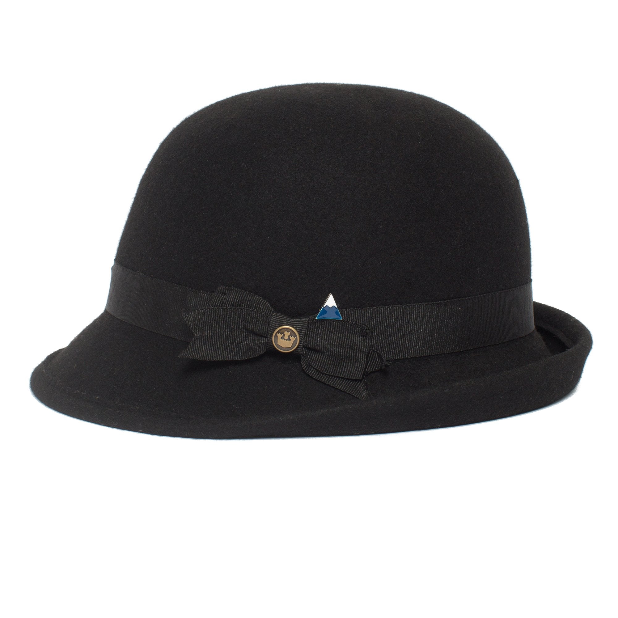 Goorin Bros. mt fuji hat pin White side view