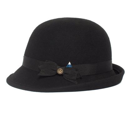 Goorin Bros. mt fuji hat pin White side view
