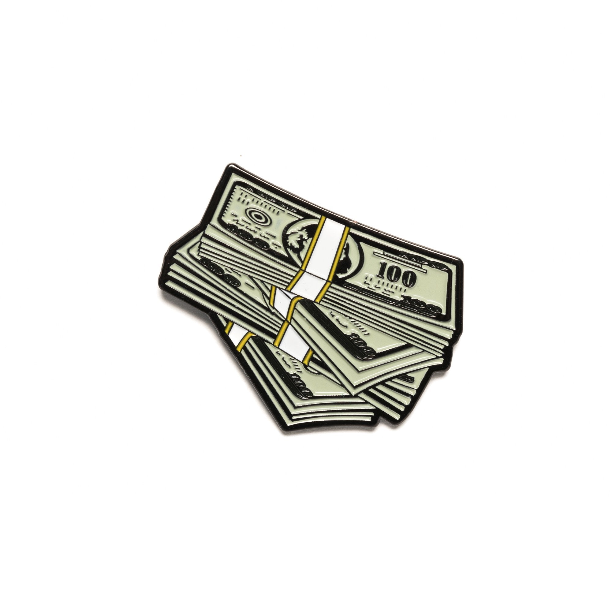 Goorin Bros. cash money pin Green front view