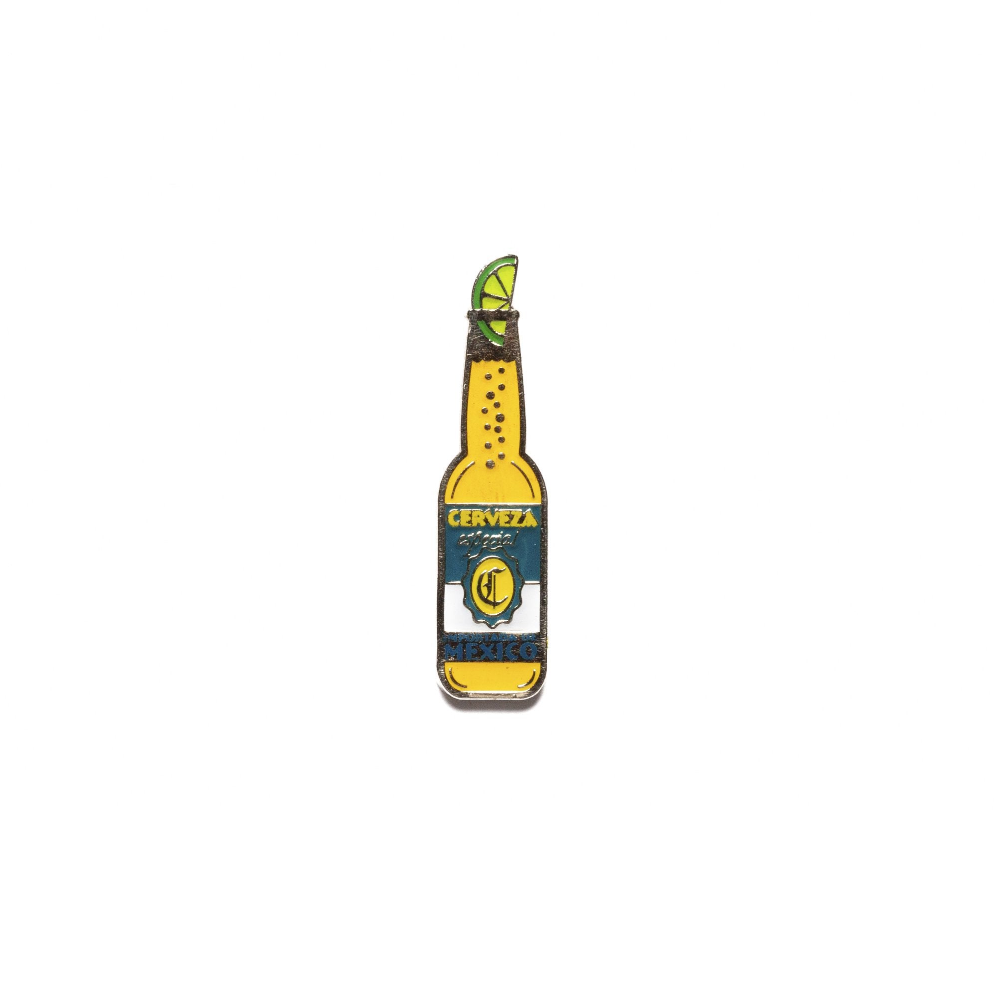 Goorin Bros. ice cold pin Yellow front view