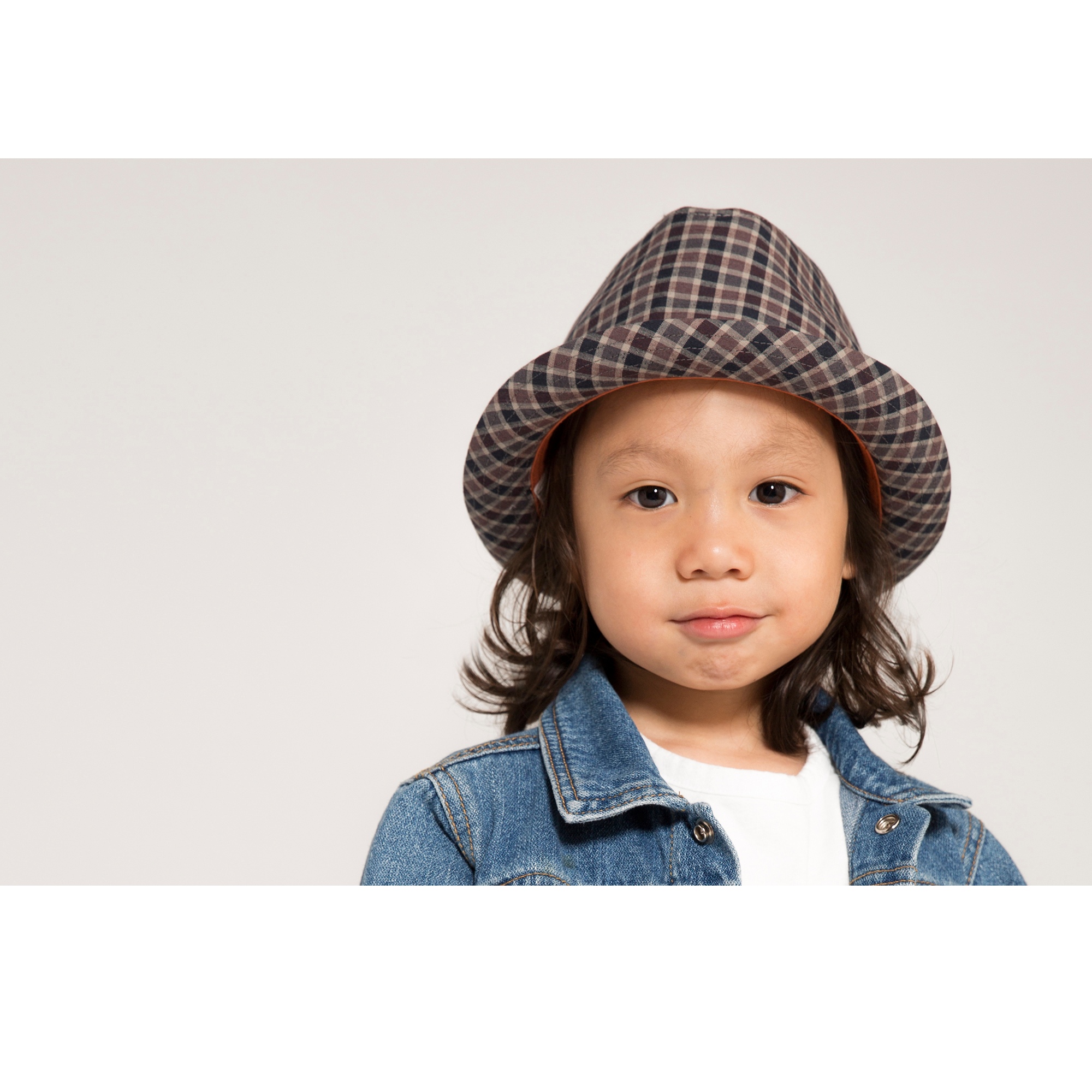 Goorin Bros. peter jones cotton flip up fedora Blue  mens styling