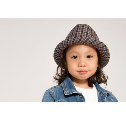 Goorin Bros. peter jones cotton flip up fedora Blue  mens styling