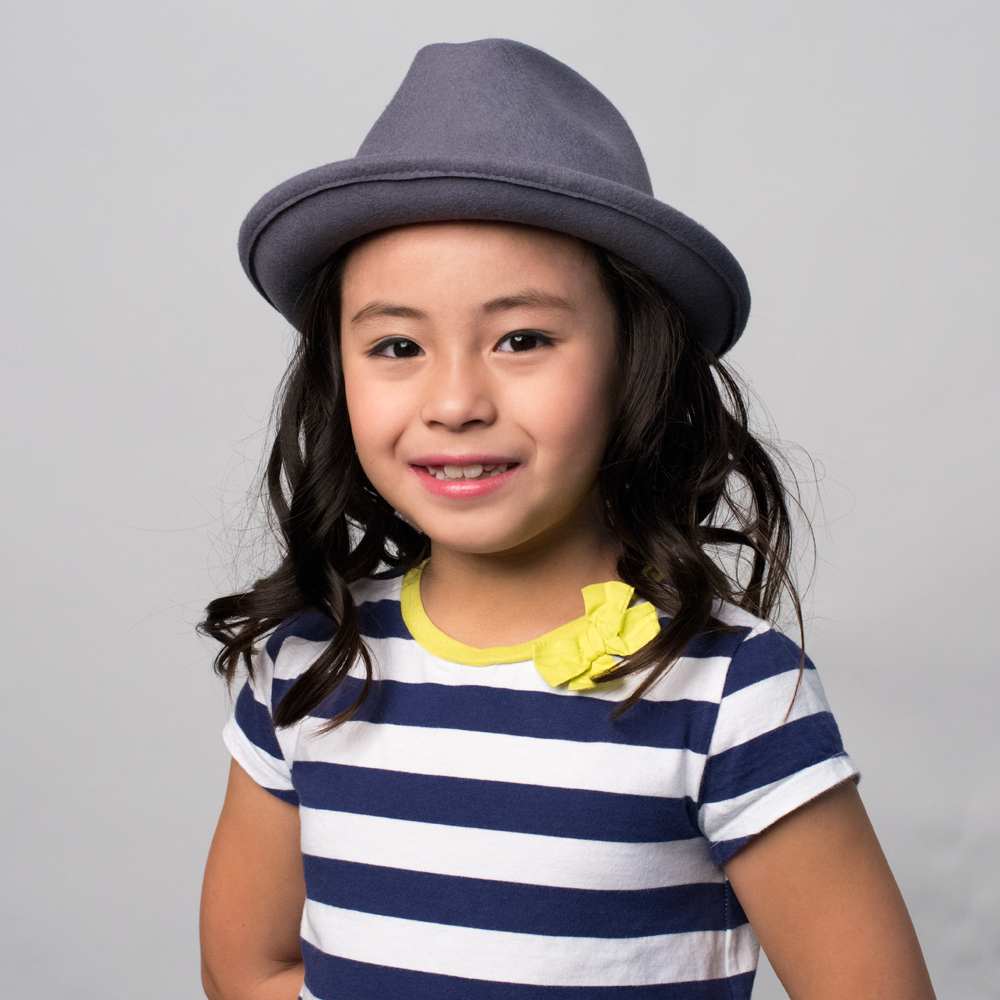Goorin Bros. syris wool classic fedora Grey  womens styling