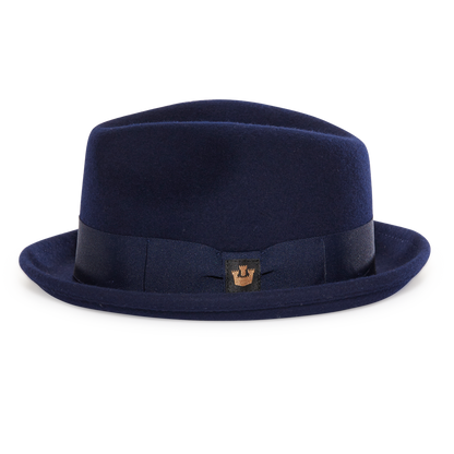 Goorin Bros. Big Boy Navy fedora left side view