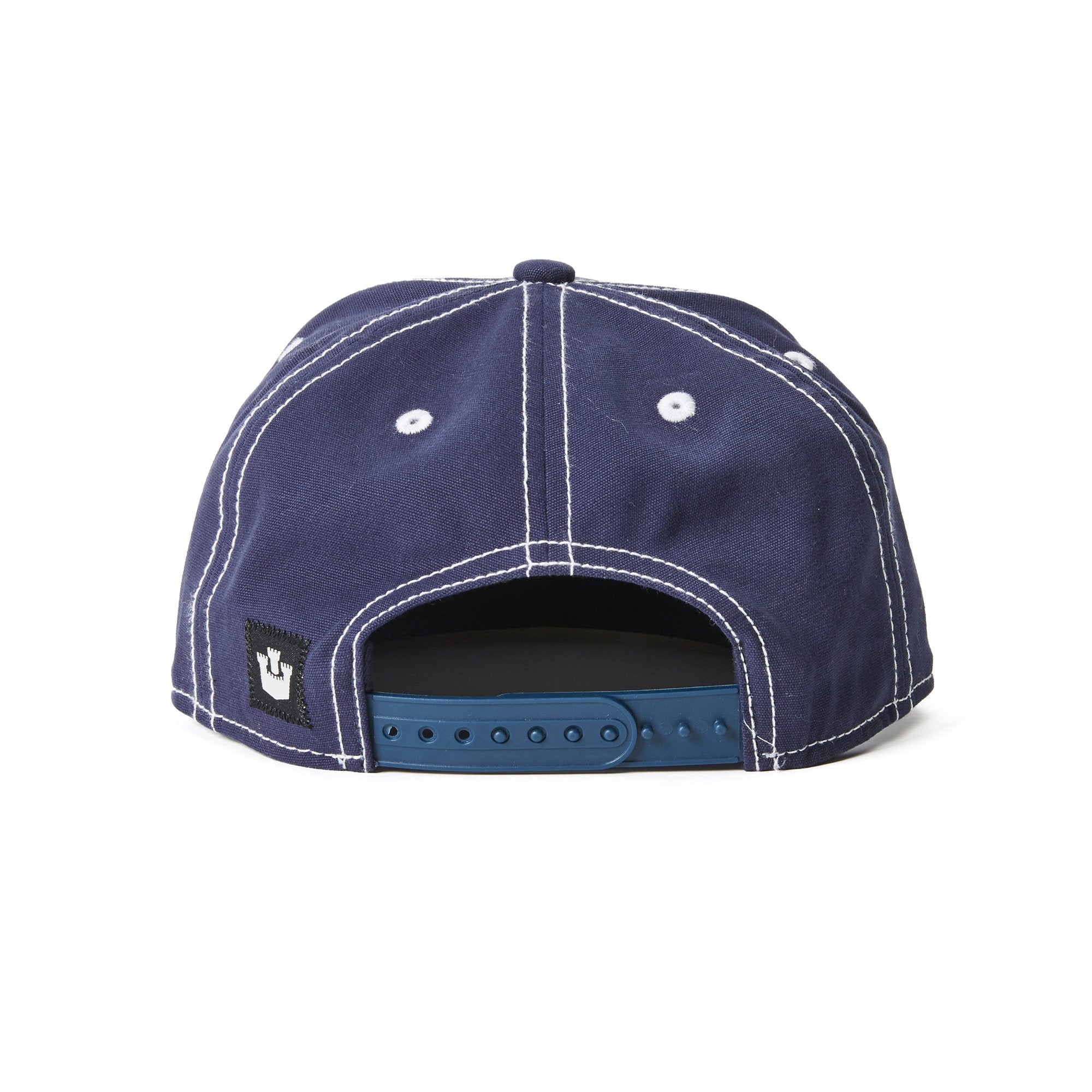 Goorin Bros. baby b cotton 6 panel baseball cap Blue back view
